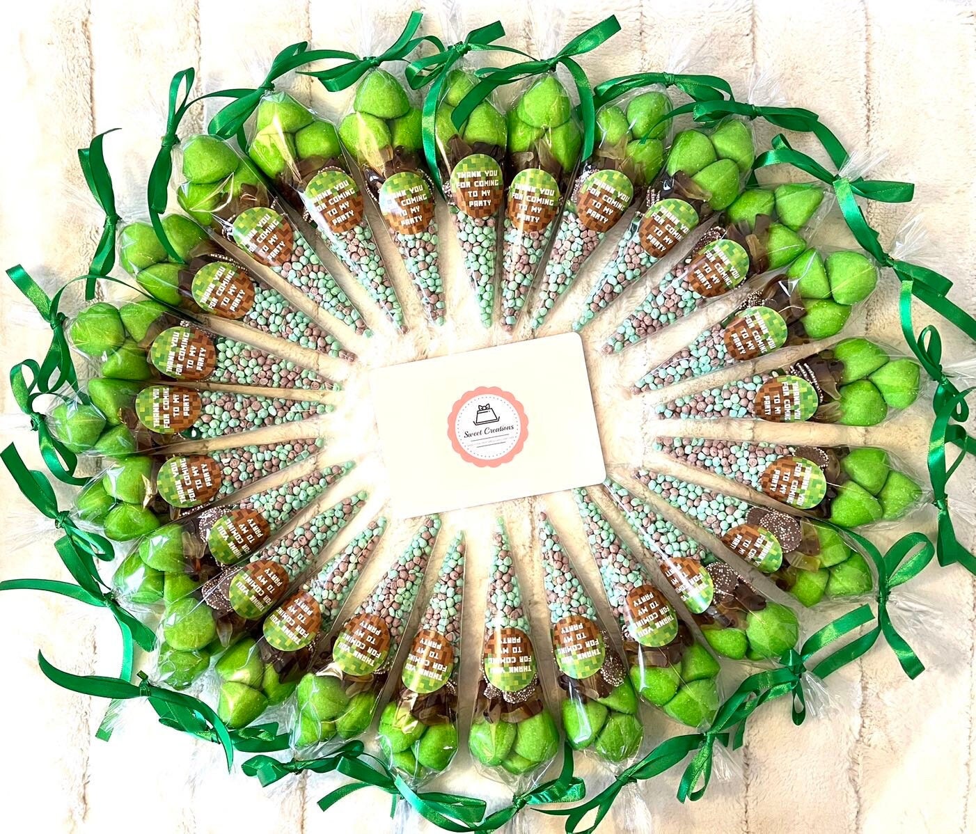 Minecraft Gaming Inspired Sweetie Cones