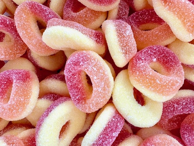 Peach Fizzy Rings