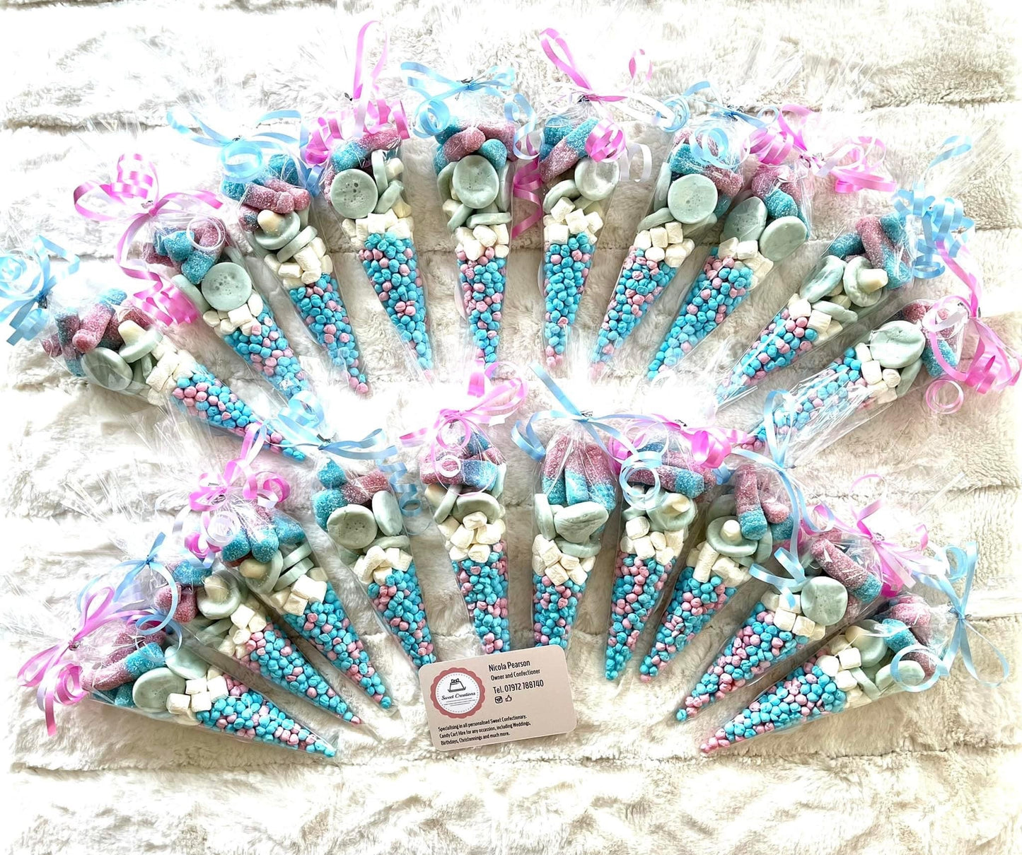 Gender Reveal Sweetie Cones