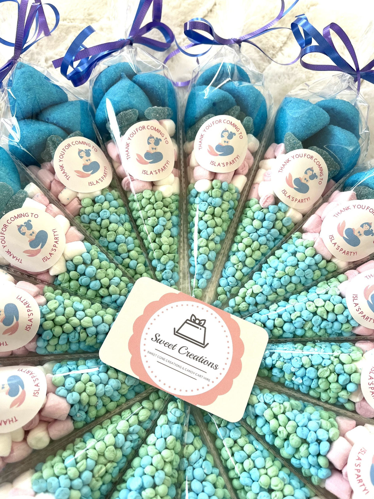 Mermaid Sweet Cones