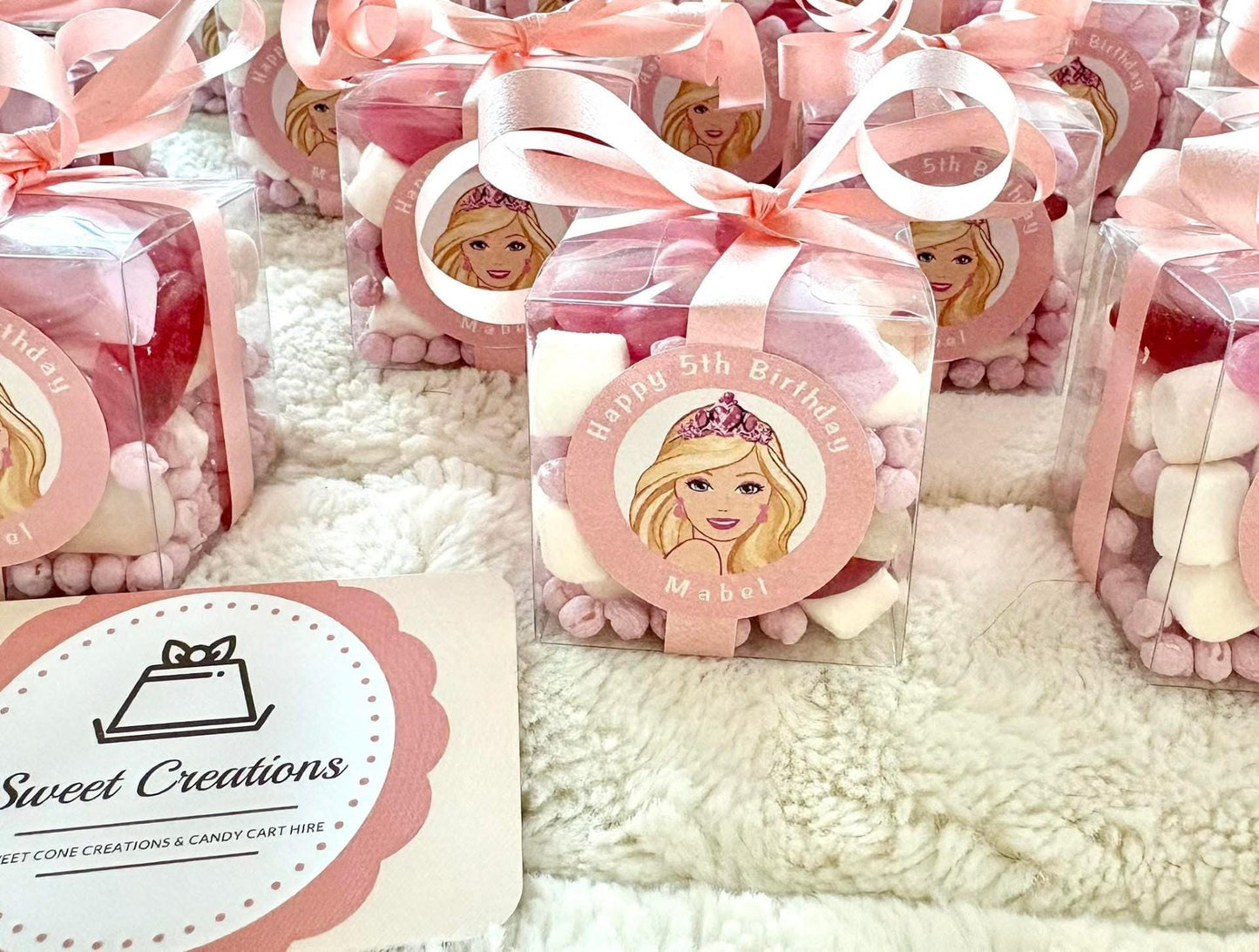Barbie Inspired Sweetie Cubes