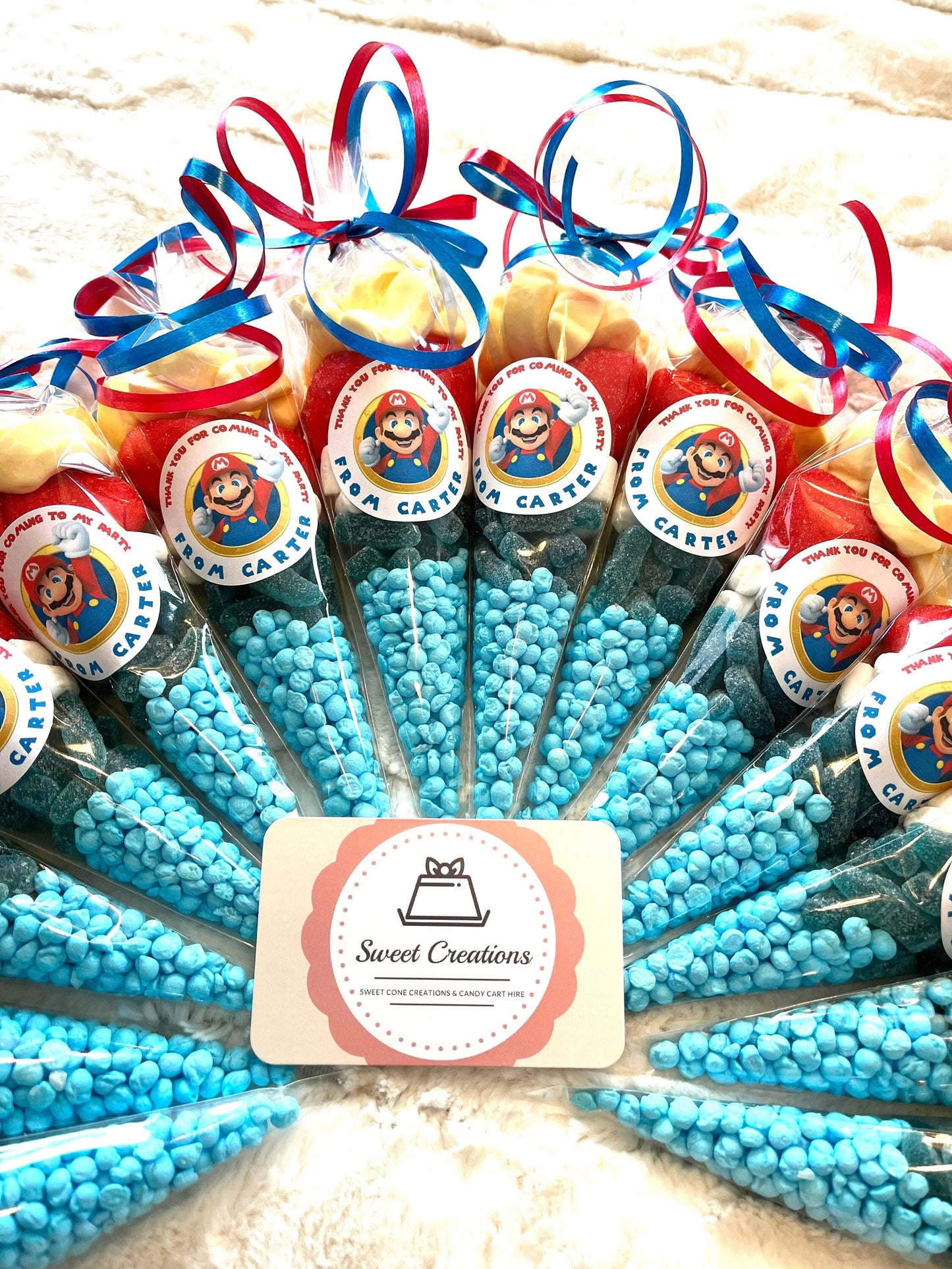 Super Mario Inspired Sweetie Cones