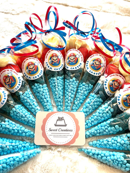 Super Mario Inspired Sweetie Cones