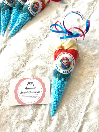 Super Mario Inspired Sweetie Cones